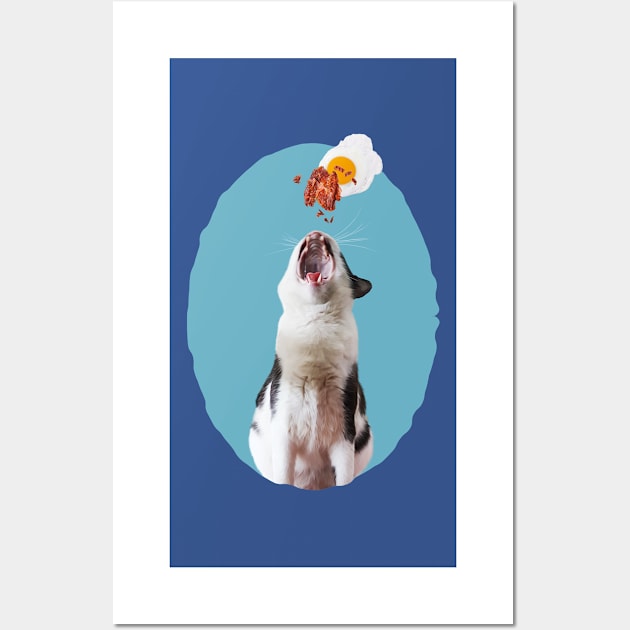 My Fav Food Is Bacon and Eggs Wall Art by leBoosh-Designs